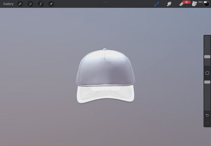 Procreate 3D mockup